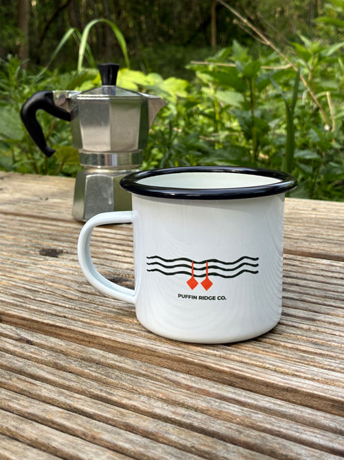 Emaille-Tasse — Puffin Feet