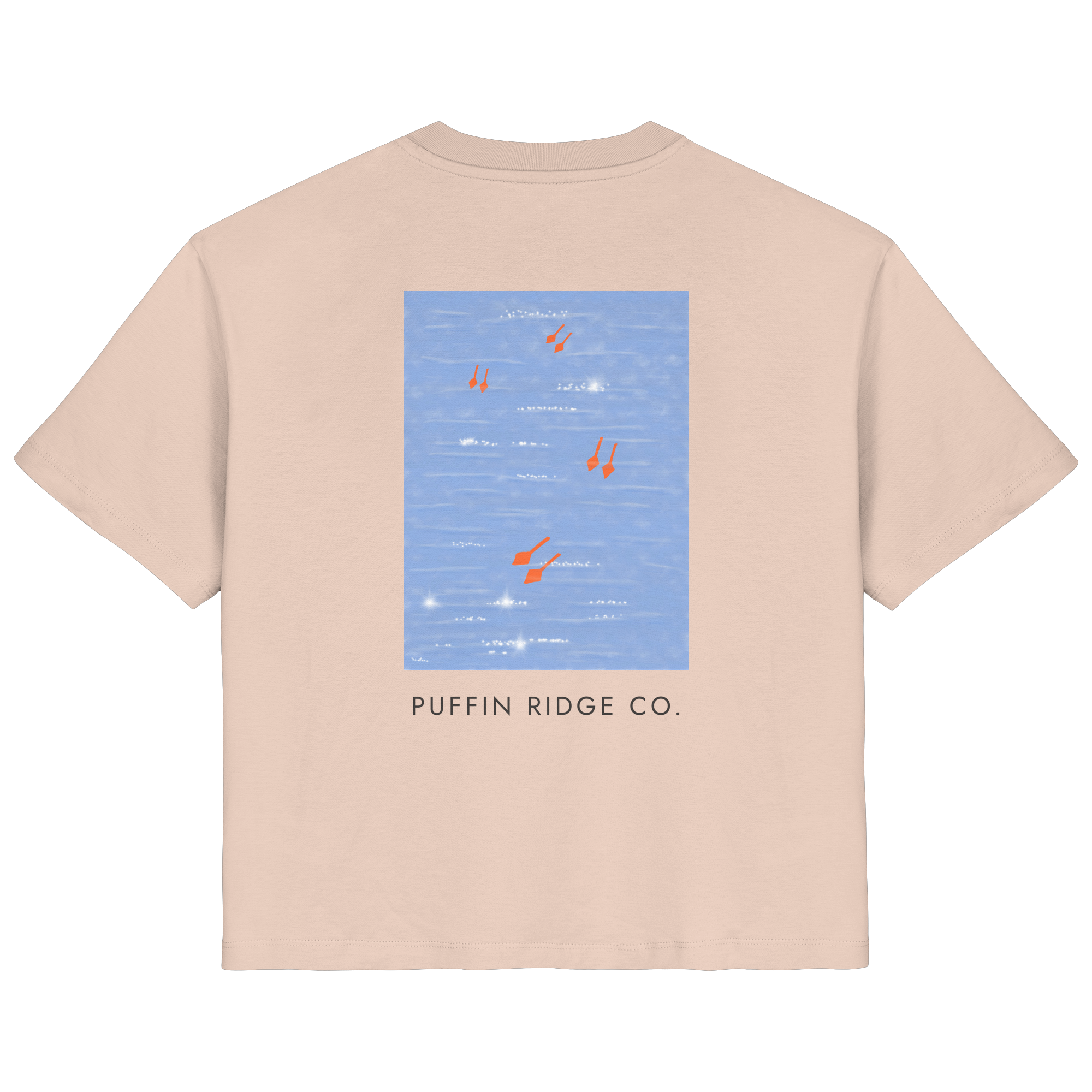 Return of the Puffin — Ladies T-Shirt Bio-Baumwolle