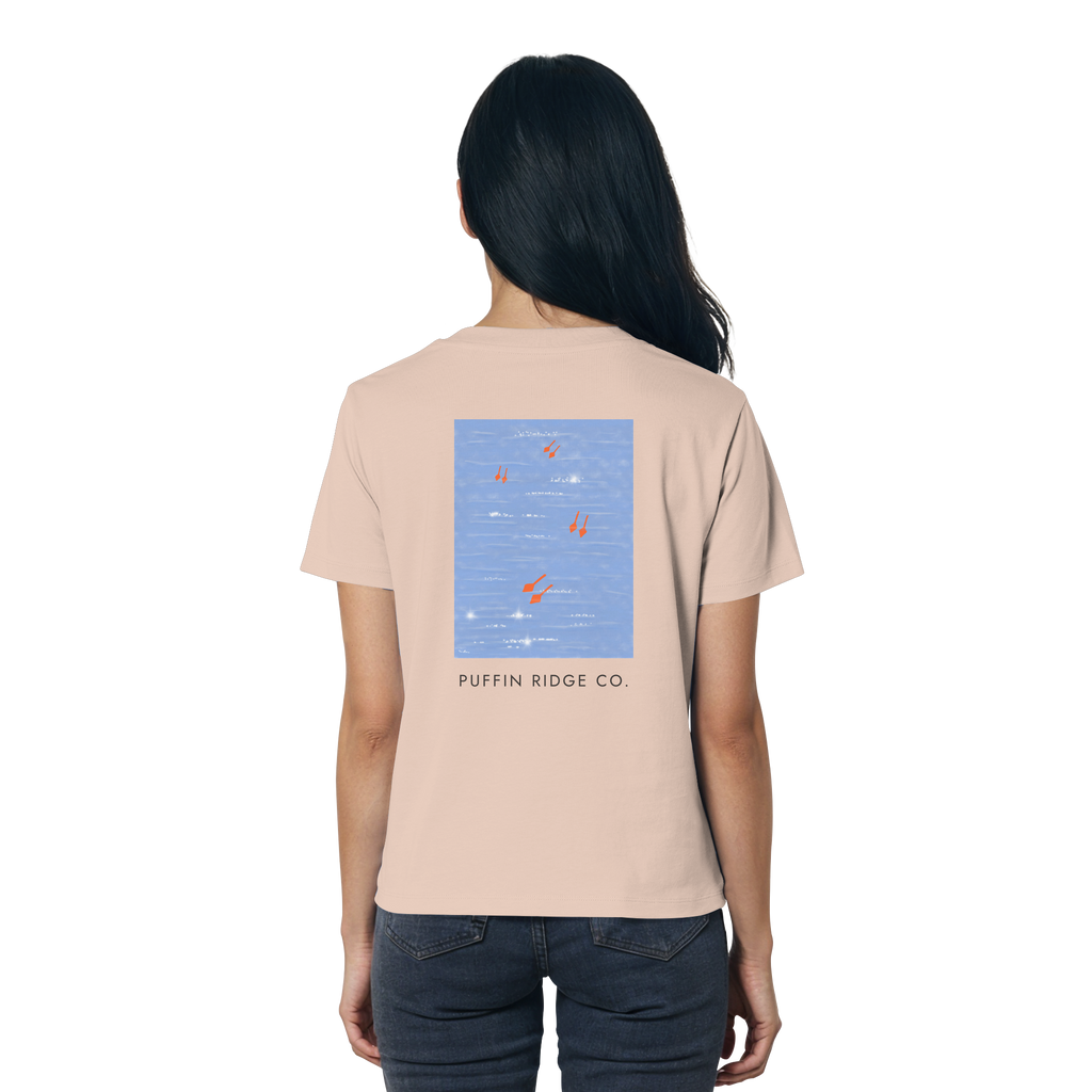Return of the Puffin — Ladies T-Shirt Bio-Baumwolle