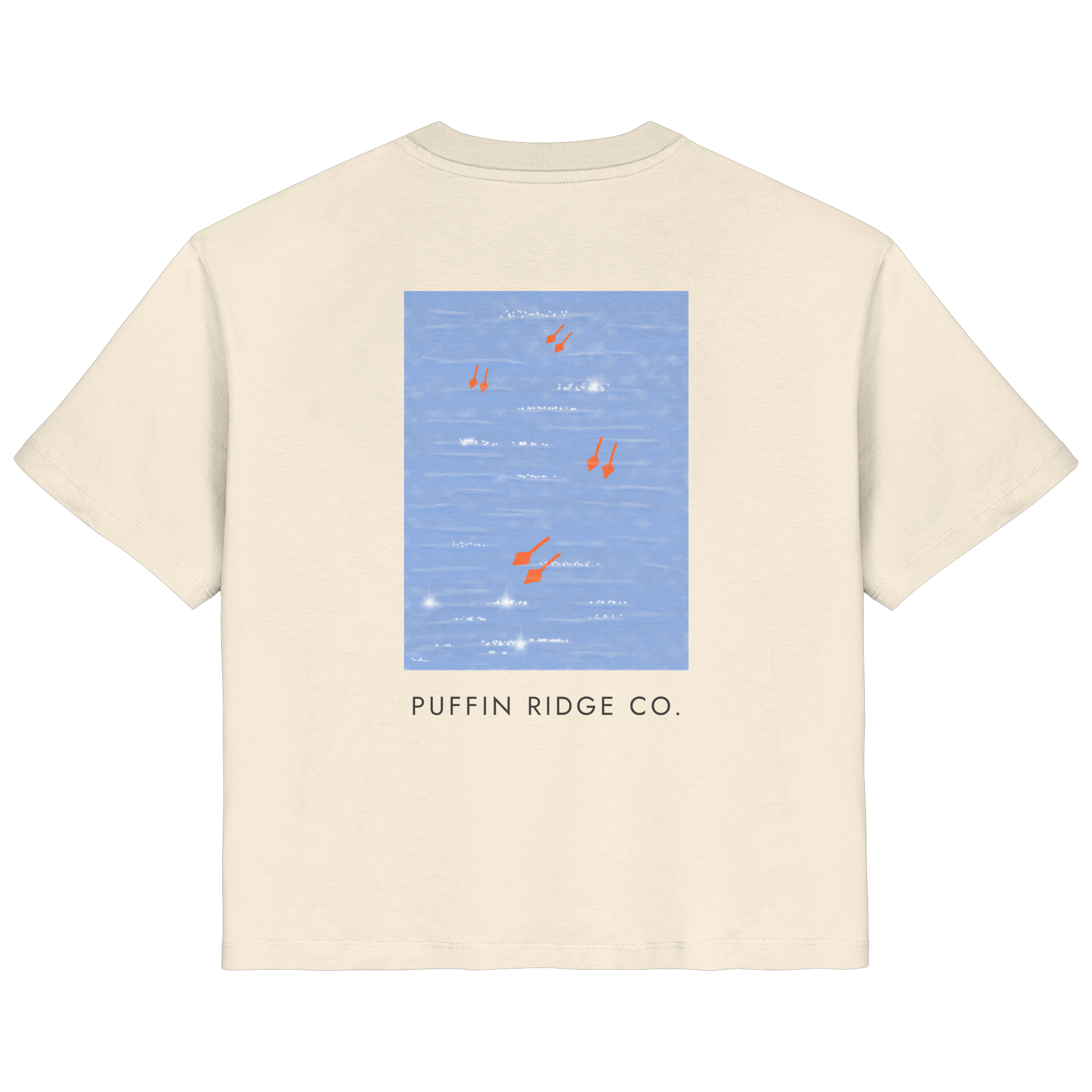 Return of the Puffin — Ladies T-Shirt Bio-Baumwolle
