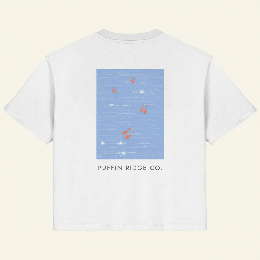 Return of the Puffin — Ladies T-Shirt Bio-Baumwolle