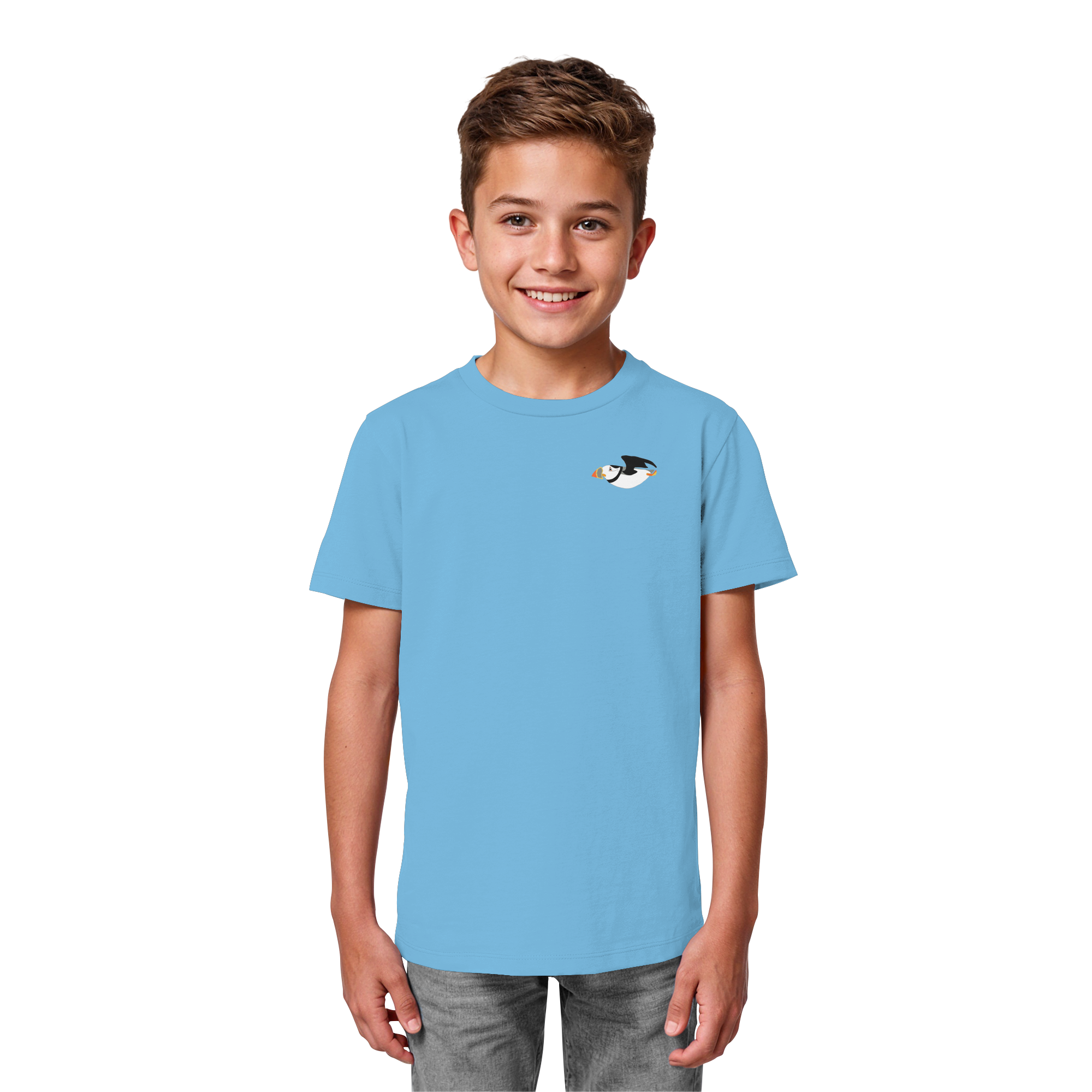 Puffin Kids T-Shirt — Organic Cotton