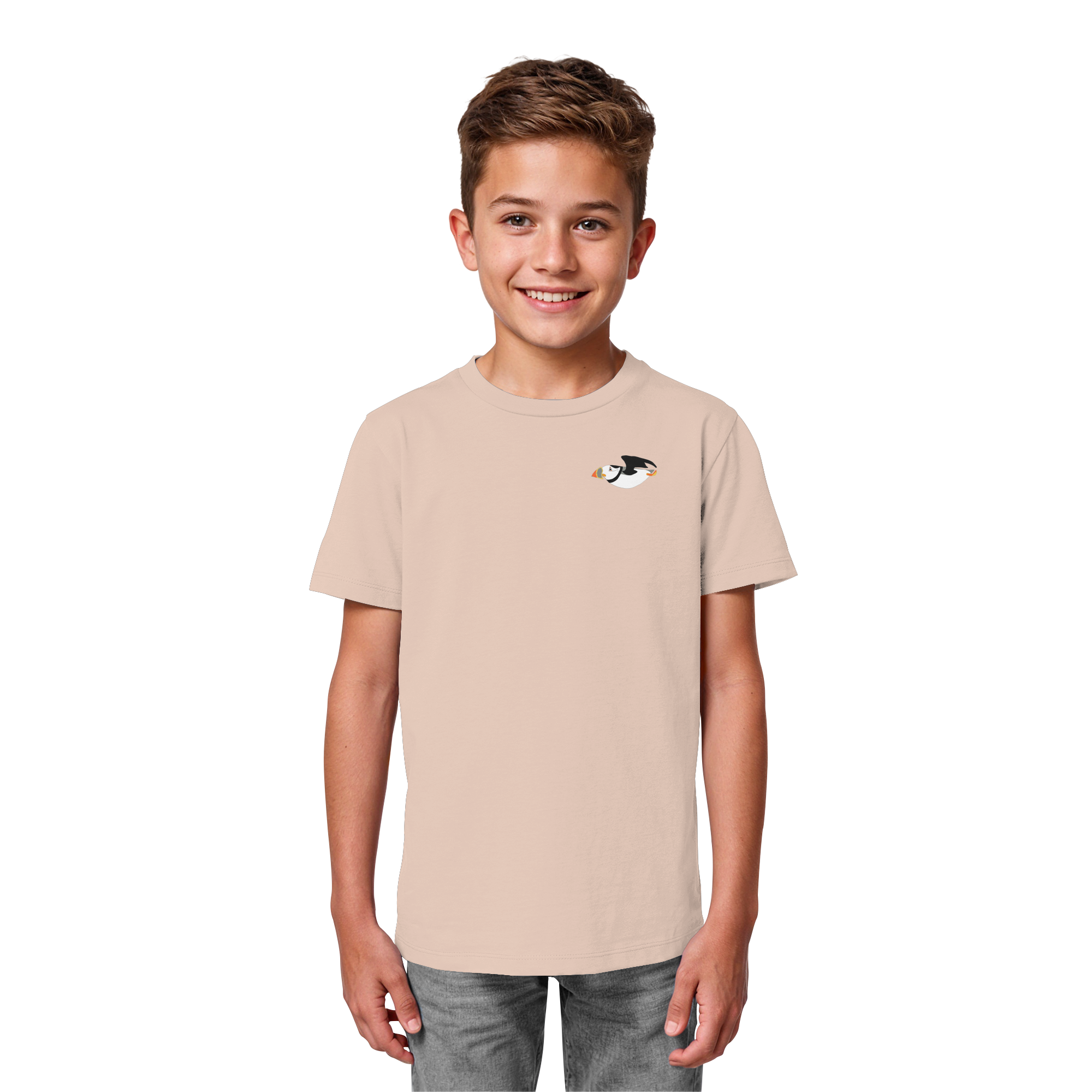 Puffin Kids T-Shirt — Organic Cotton