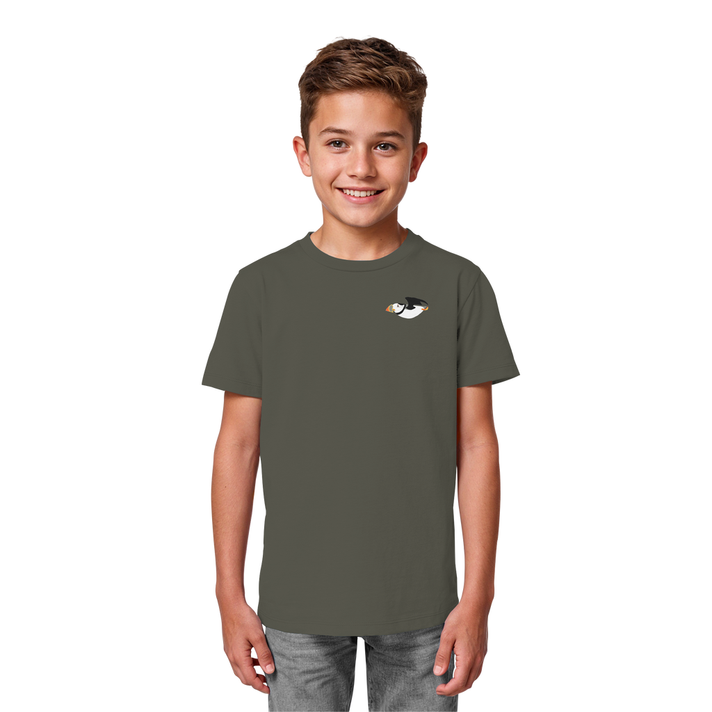 Puffin Kids T-Shirt — Organic Cotton