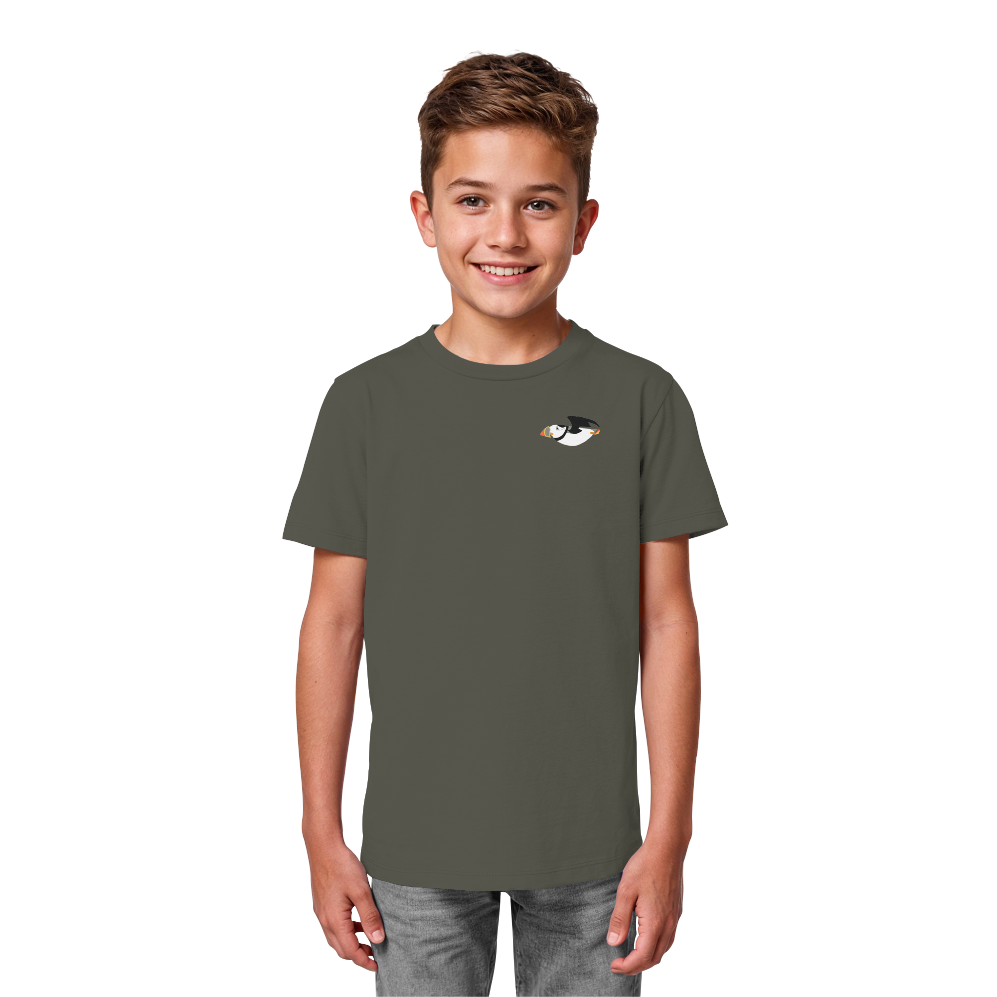 Puffin Kids T-Shirt — Organic Cotton