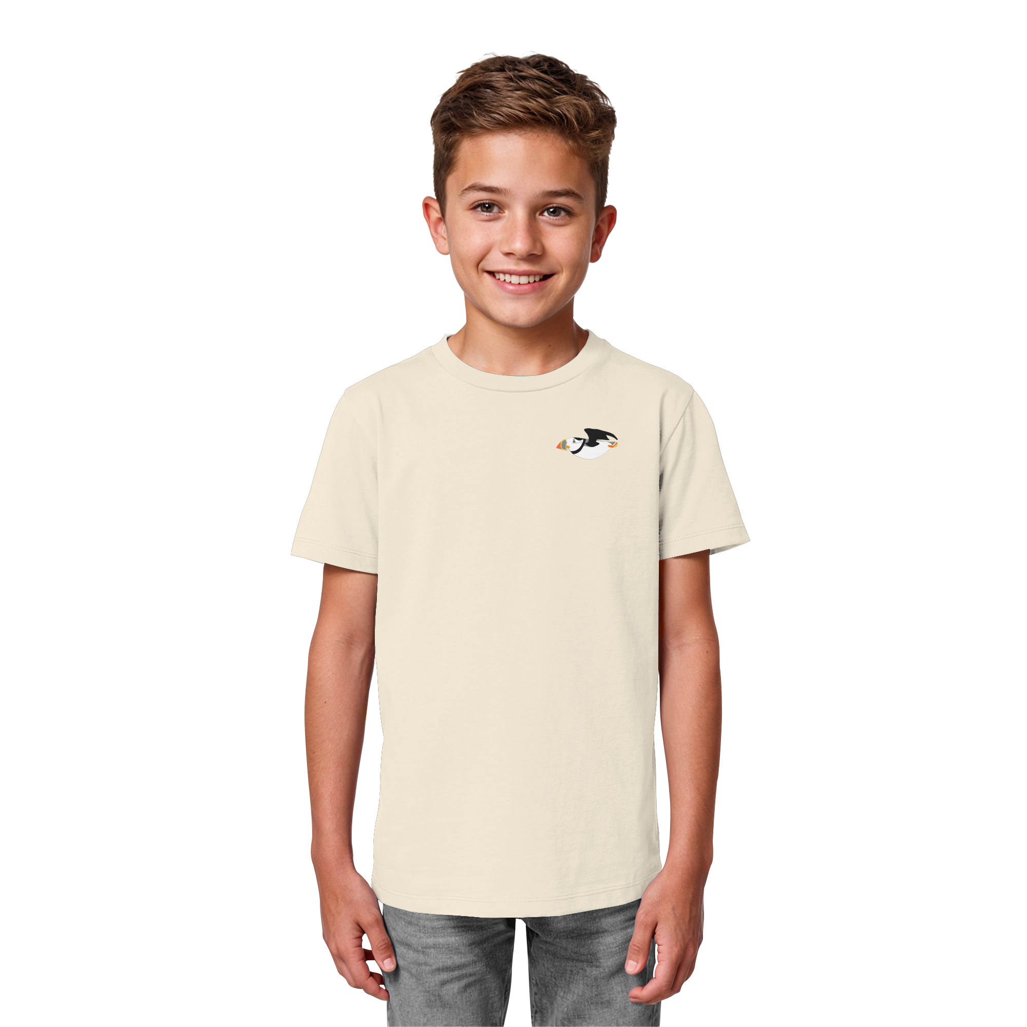Puffin Kids T-Shirt — Organic Cotton