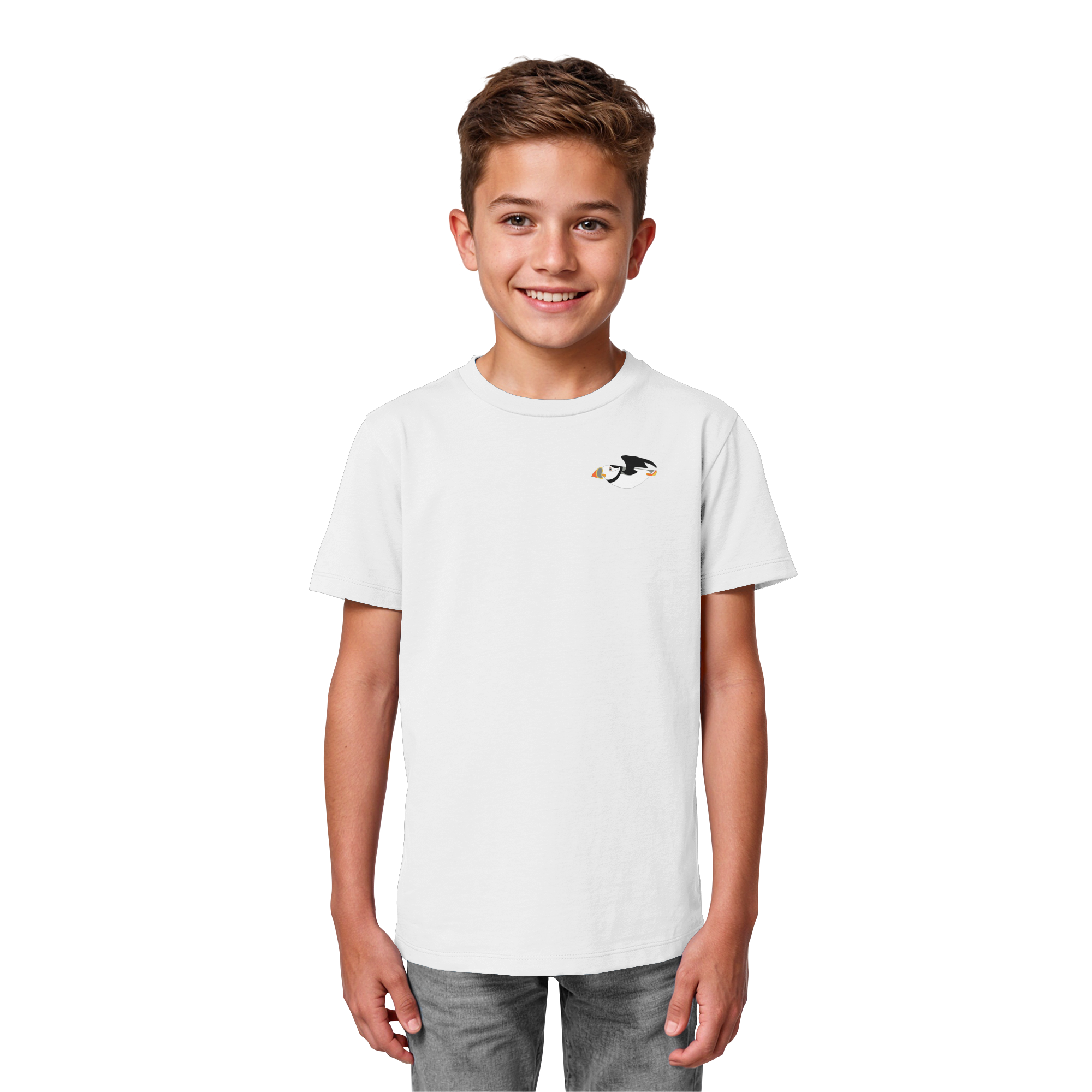 Puffin Kids T-Shirt — Organic Cotton