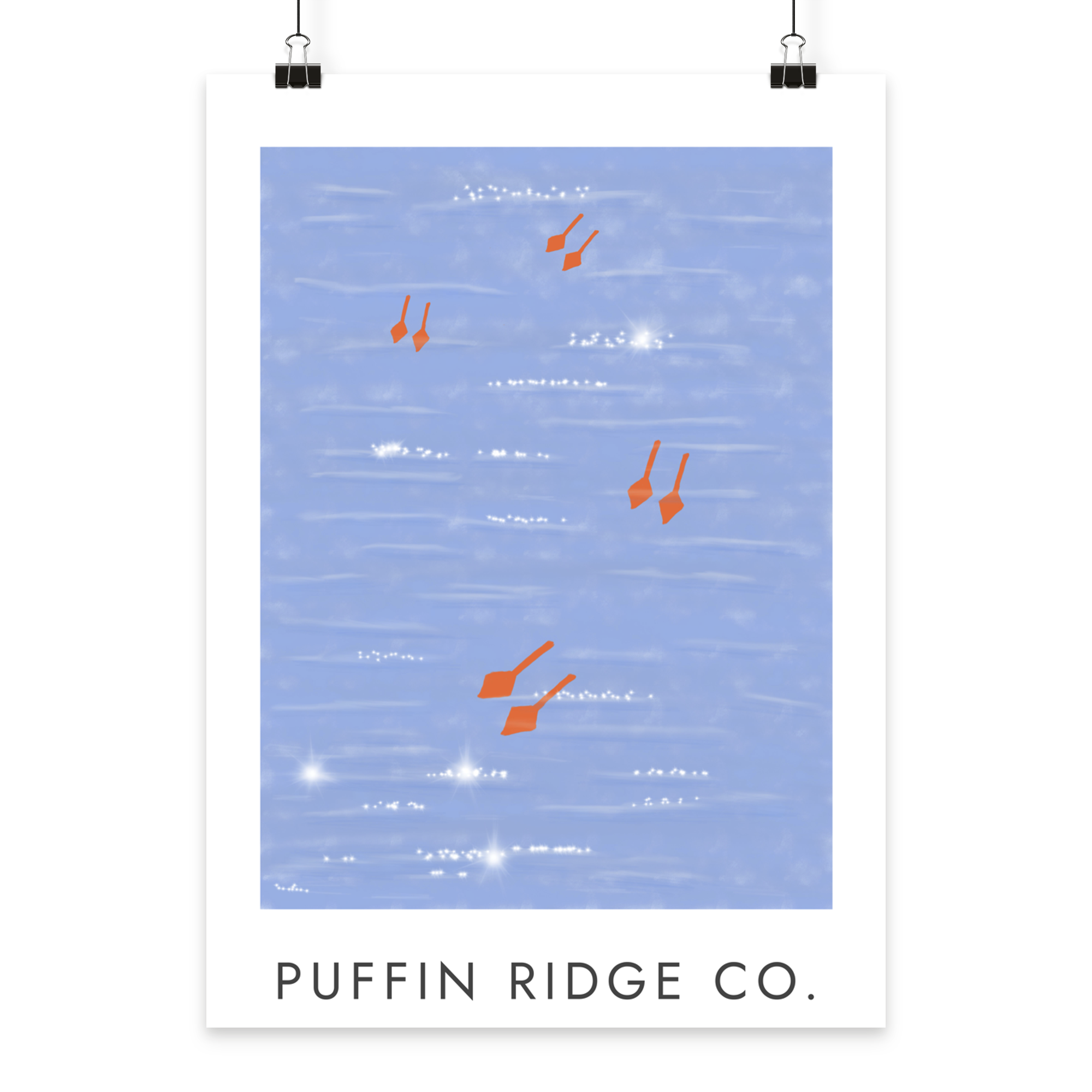 Return of the Puffin — Poster Din A3 (hoch)